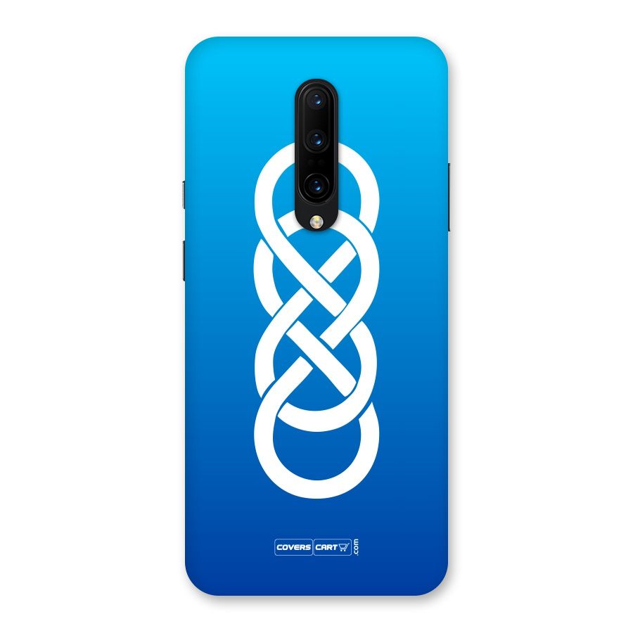 Double Infinity Blue Back Case for OnePlus 7 Pro
