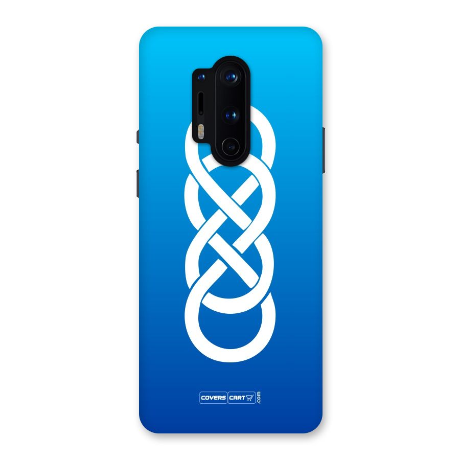 Double Infinity Blue Back Case for OnePlus 8 Pro
