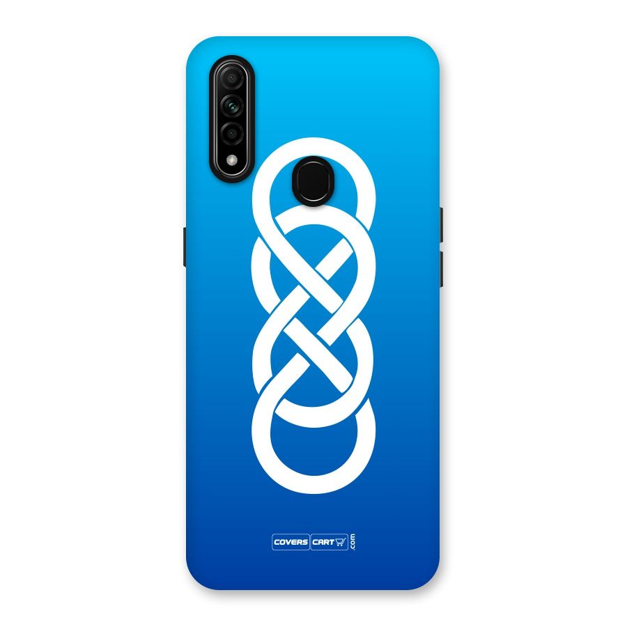 Double Infinity Blue Back Case for Oppo A31