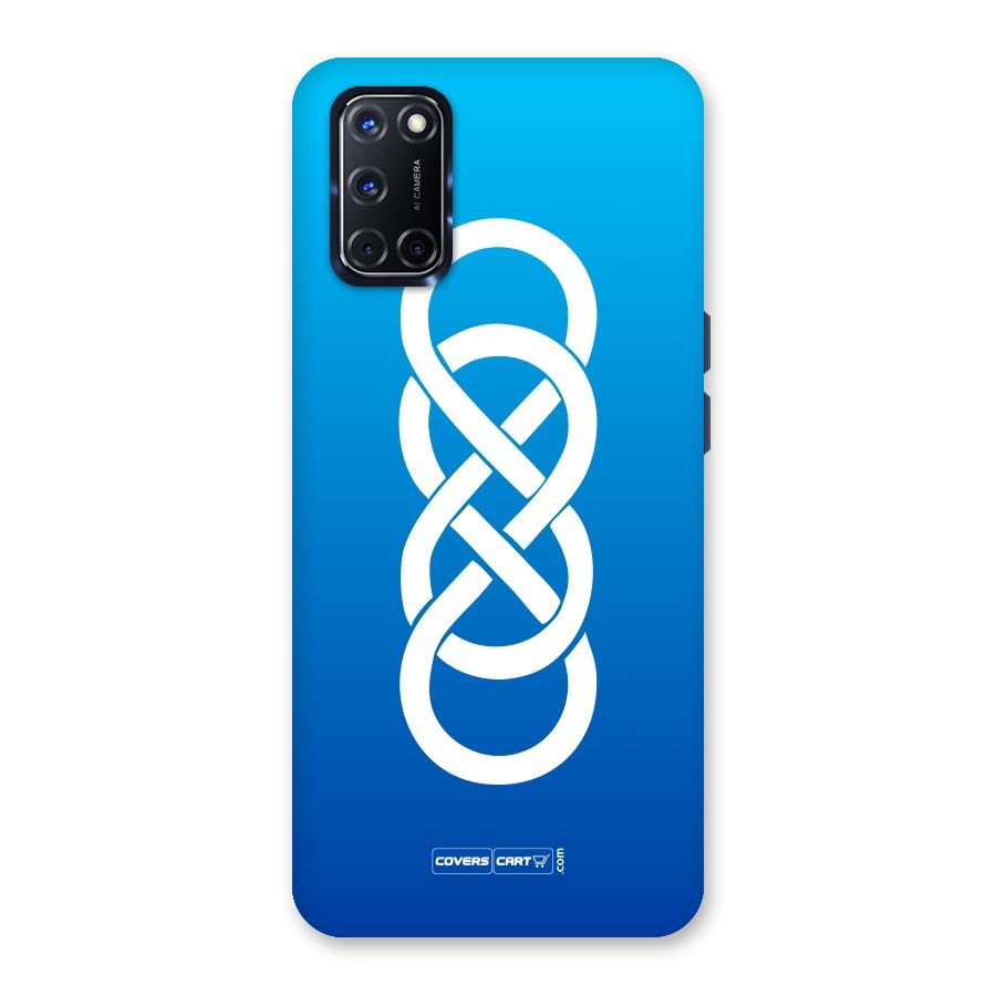 Double Infinity Blue Back Case for Oppo A52