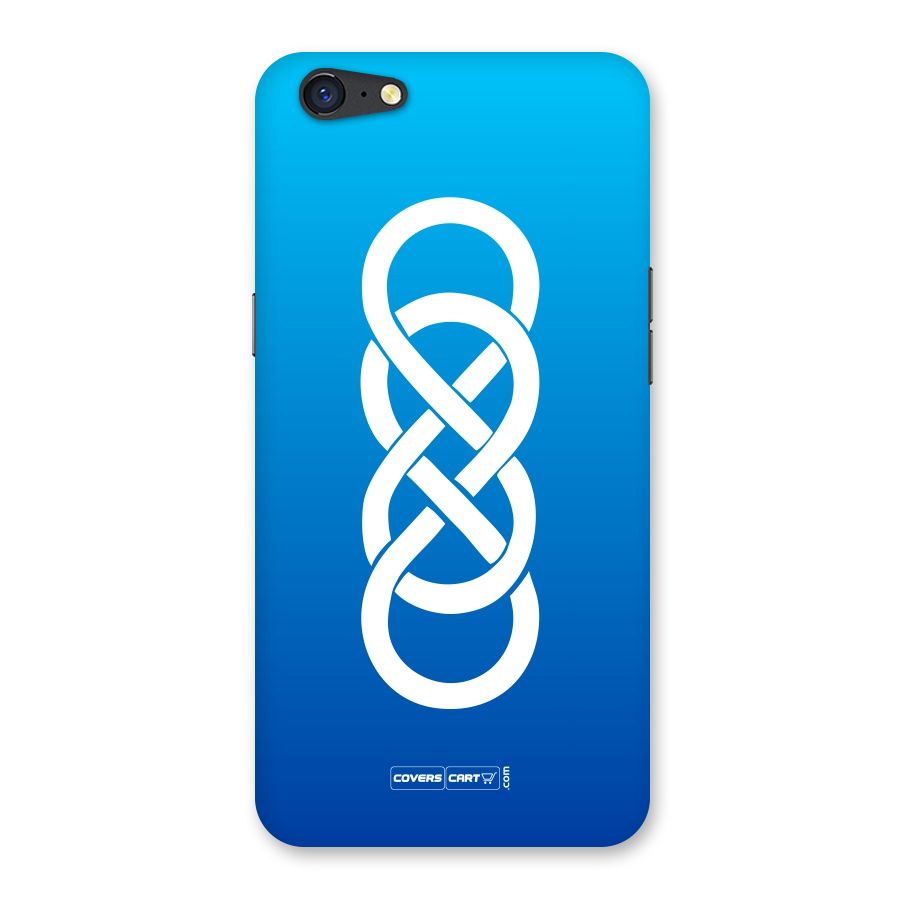 Double Infinity Blue Back Case for Oppo A71