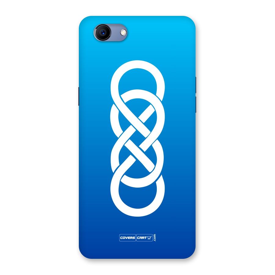 Double Infinity Blue Back Case for Oppo Realme 1