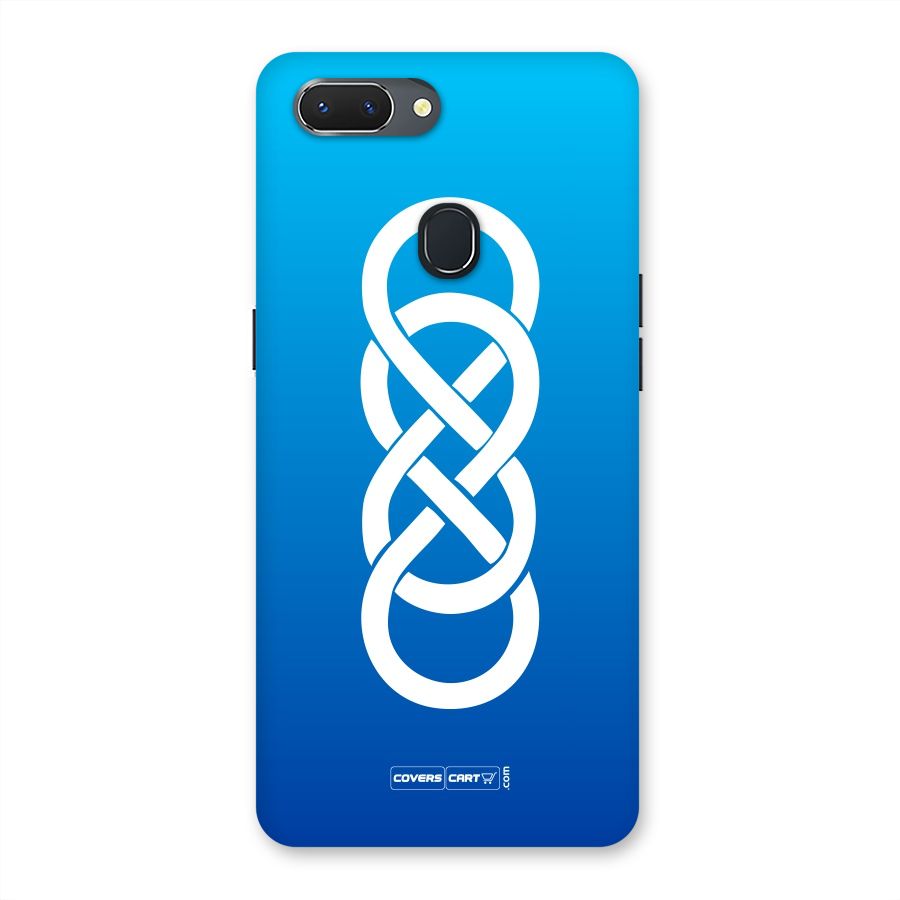 Double Infinity Blue Back Case for Oppo Realme 2