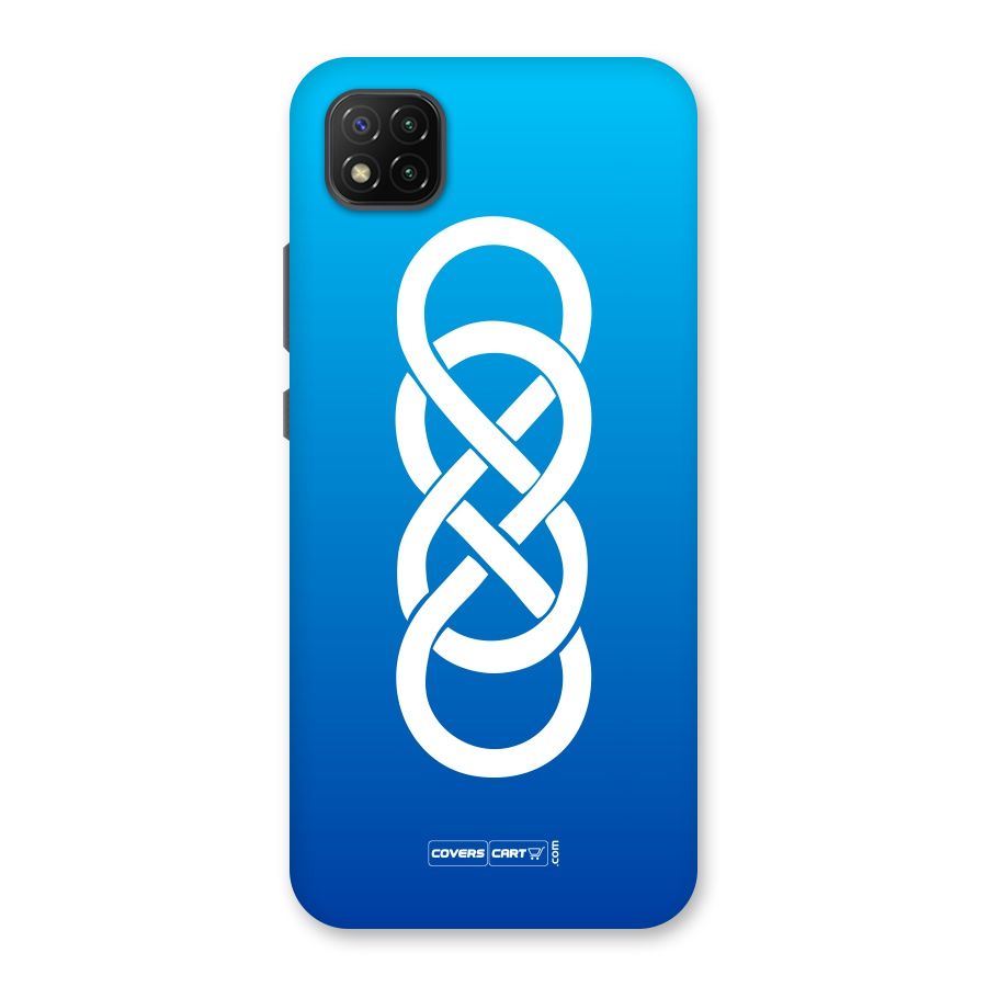 Double Infinity Blue Back Case for Poco C3