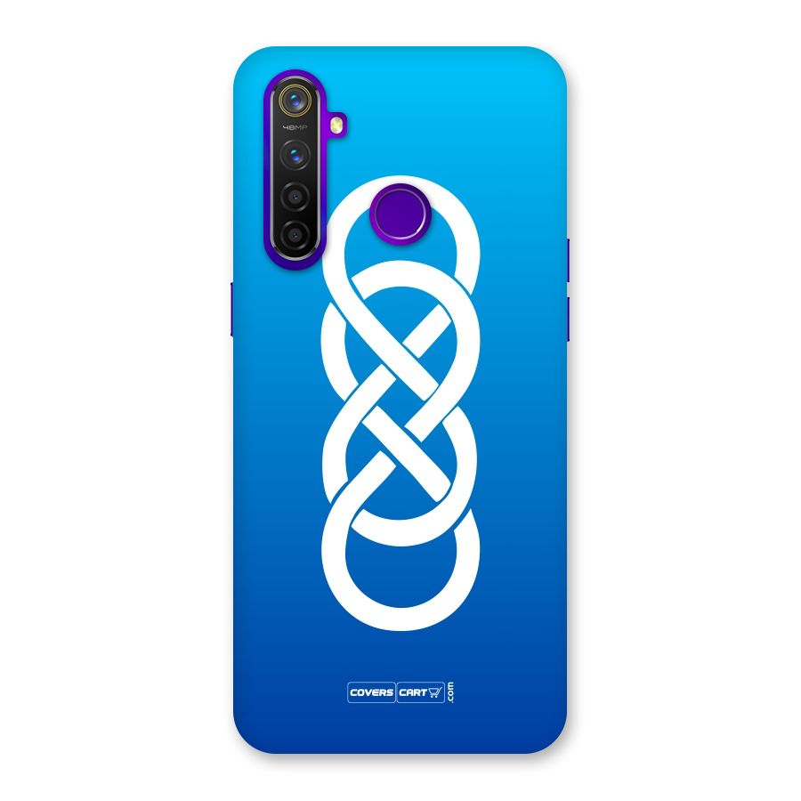 Double Infinity Blue Back Case for Realme 5 Pro