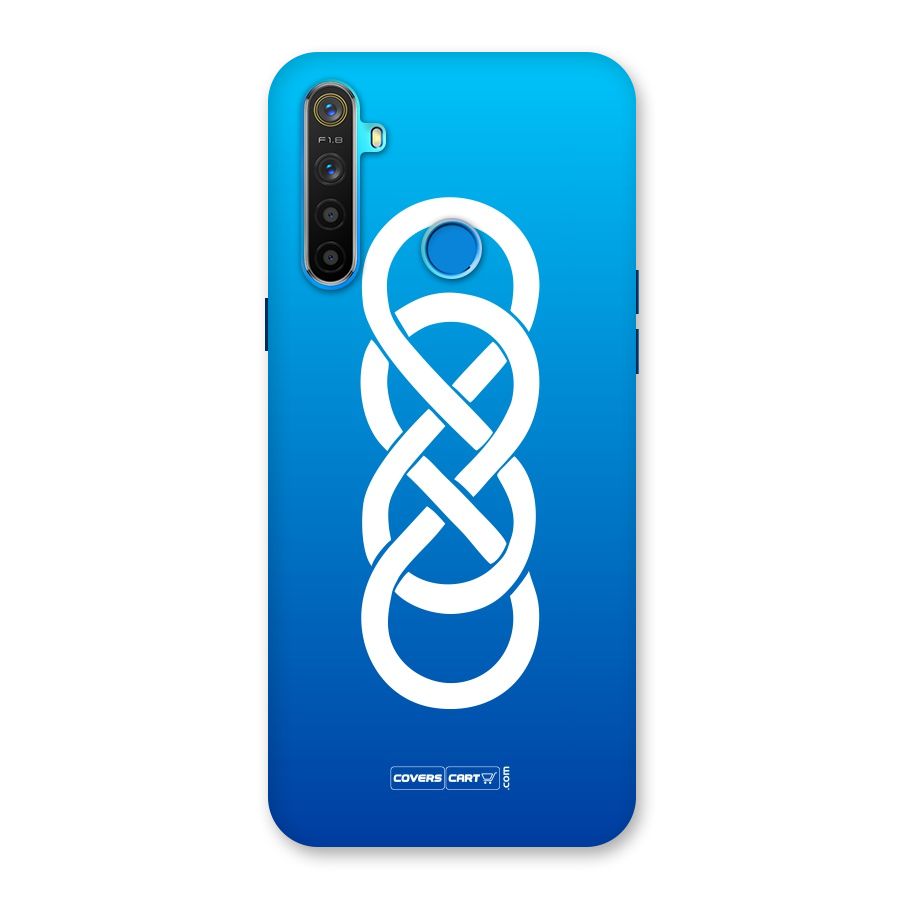 Double Infinity Blue Back Case for Realme 5s