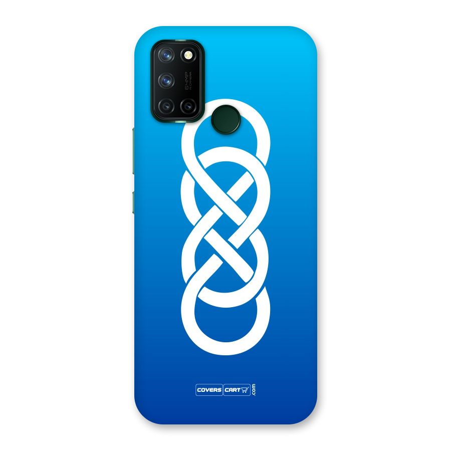 Double Infinity Blue Back Case for Realme 7i