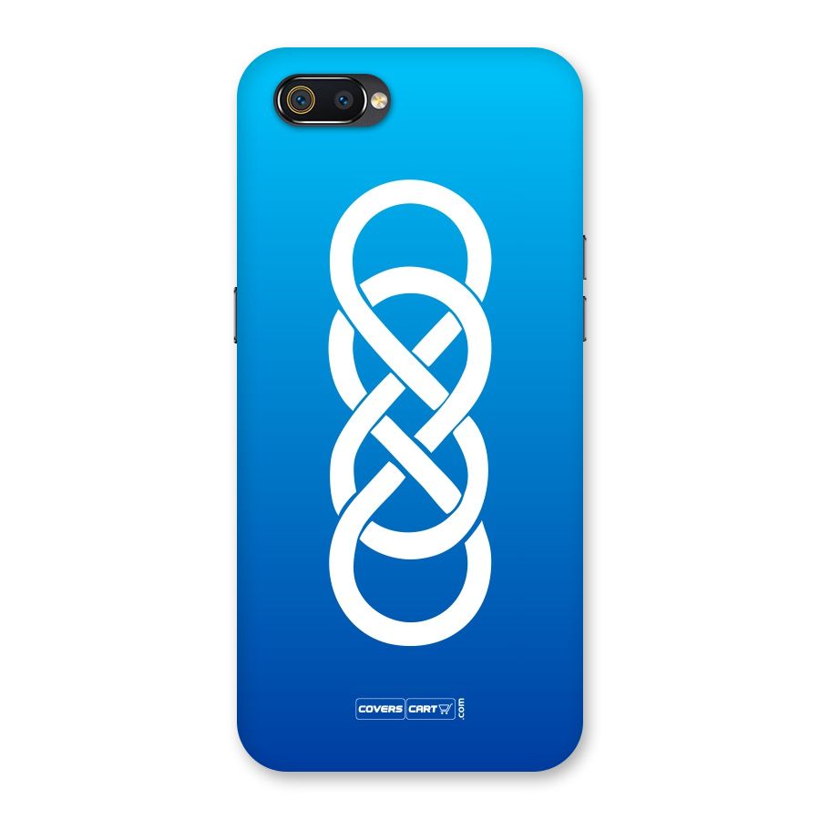 Double Infinity Blue Back Case for Realme C2