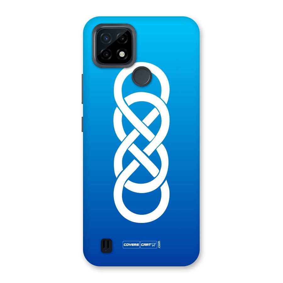 Double Infinity Blue Back Case for Realme C21