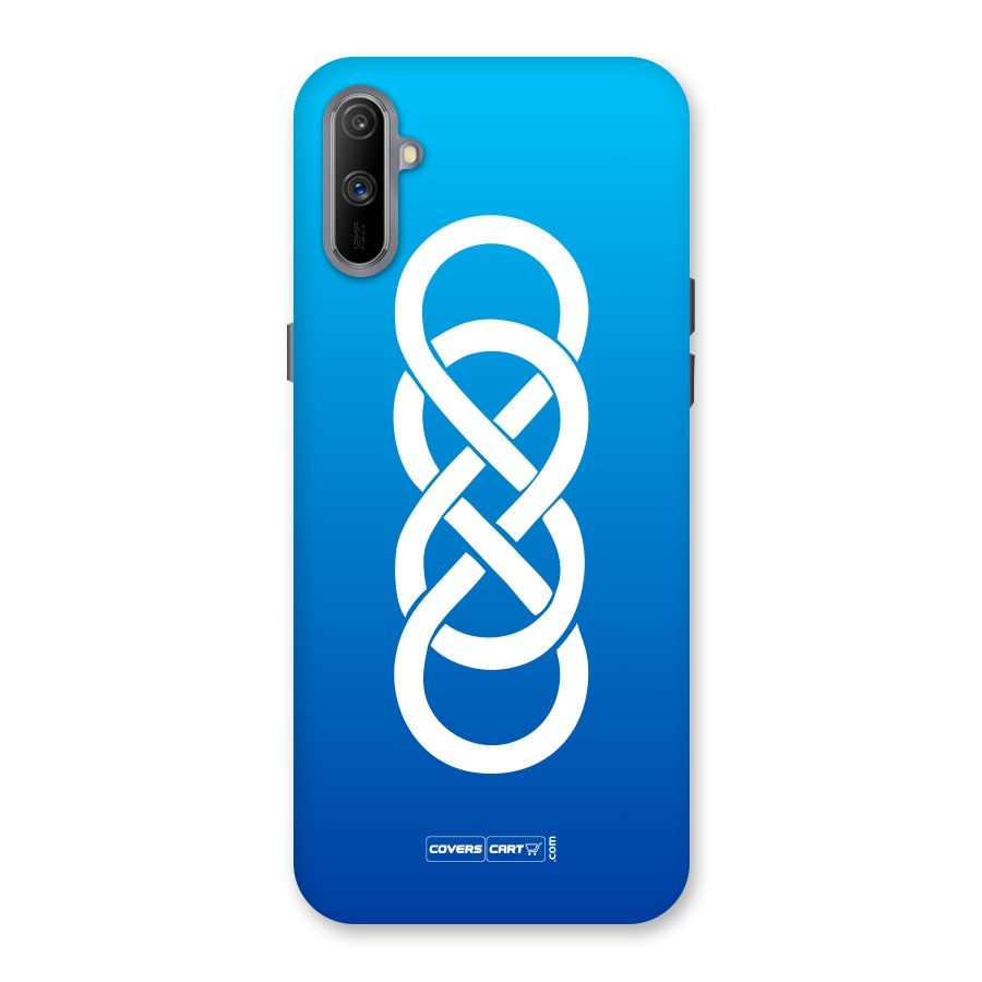 Double Infinity Blue Back Case for Realme C3
