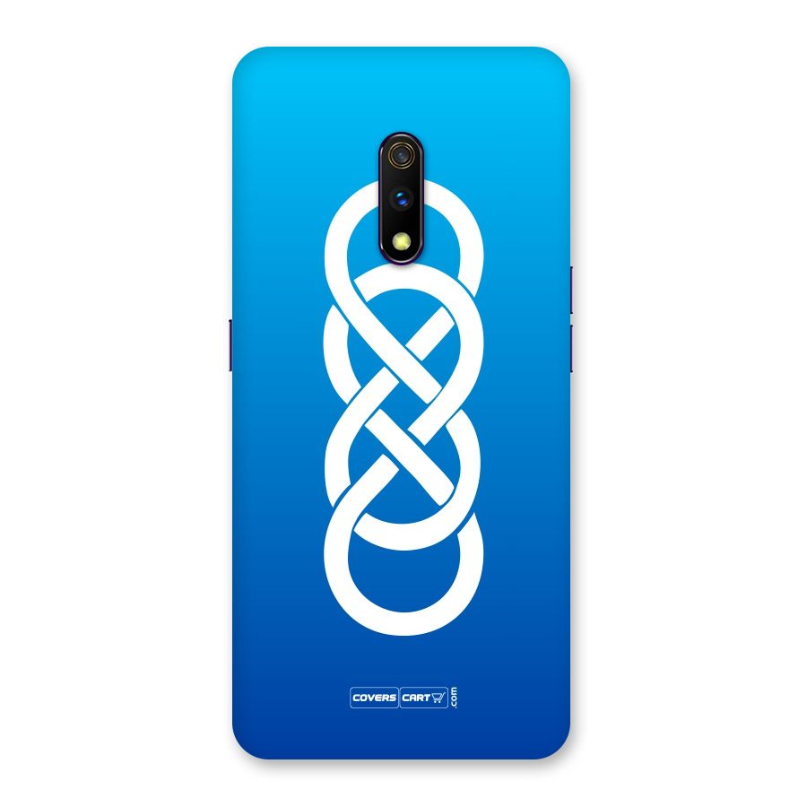 Double Infinity Blue Back Case for Realme X