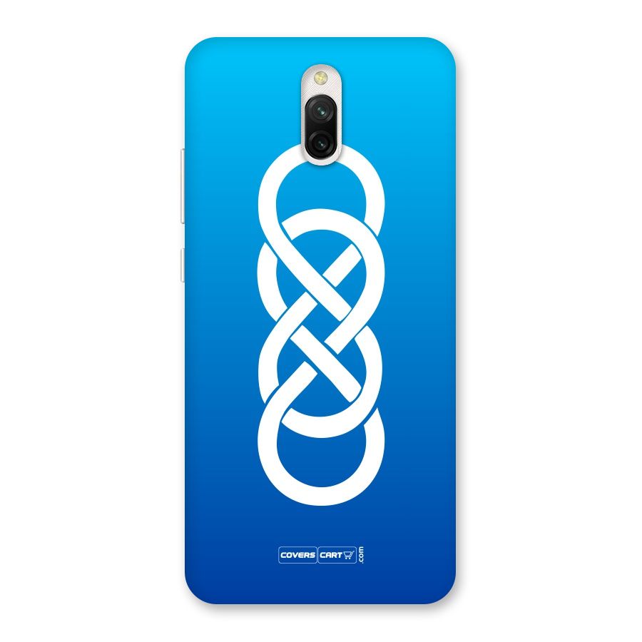 Double Infinity Blue Back Case for Redmi 8A Dual