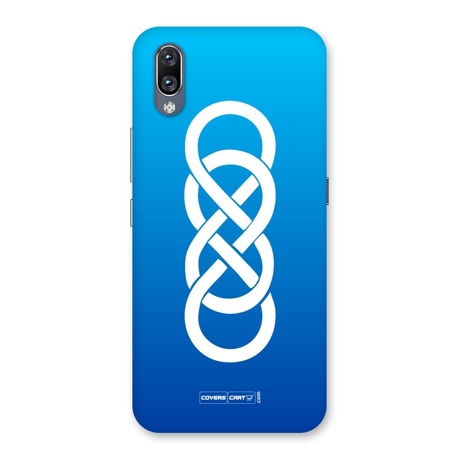 Double Infinity Blue Back Case for Vivo NEX