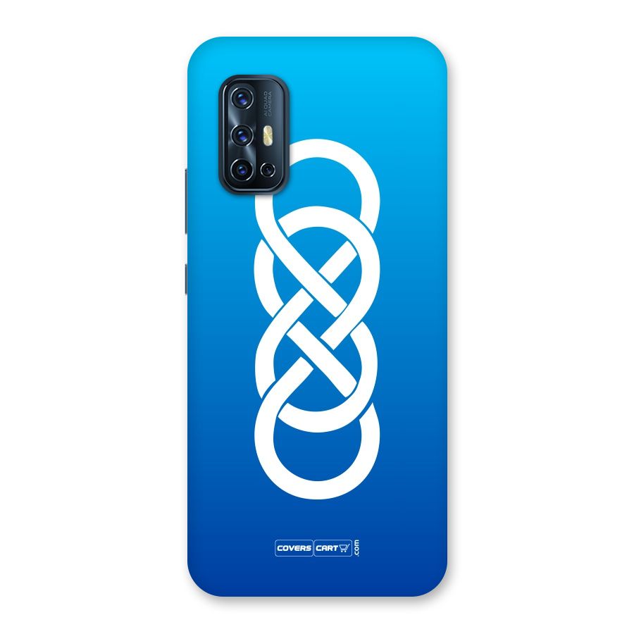 Double Infinity Blue Back Case for Vivo V17