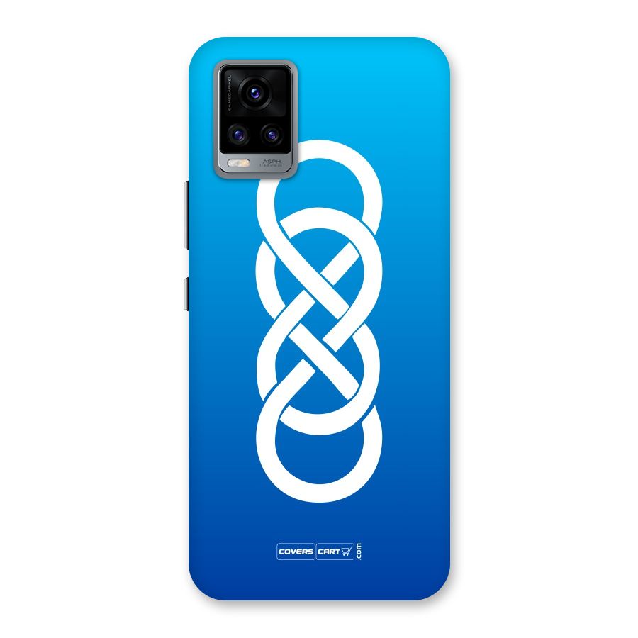 Double Infinity Blue Back Case for Vivo V20