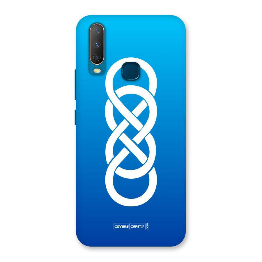 Double Infinity Blue Back Case for Vivo Y11