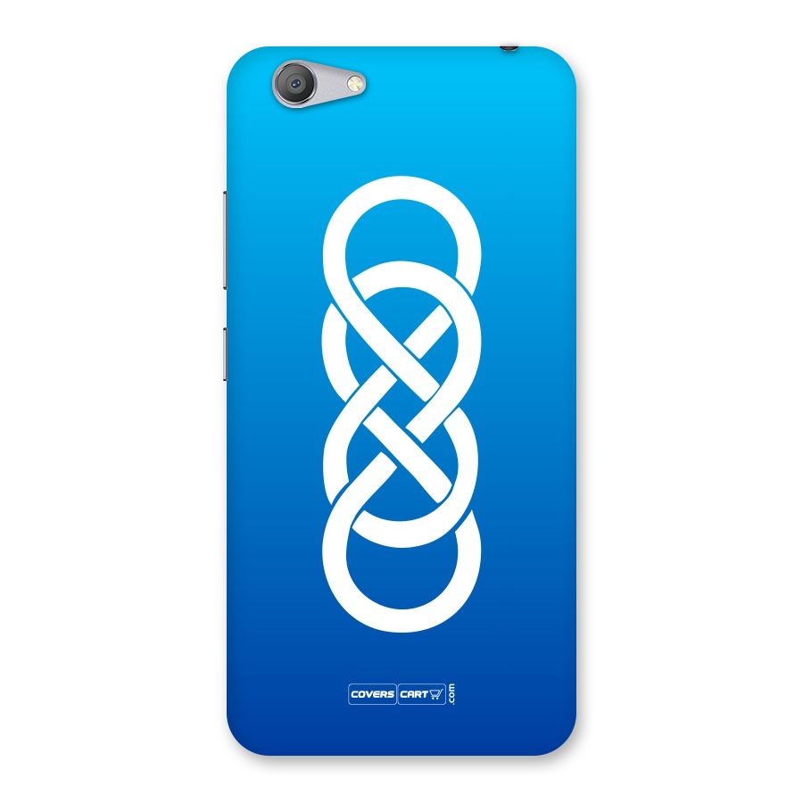 Double Infinity Blue Back Case for Vivo Y53