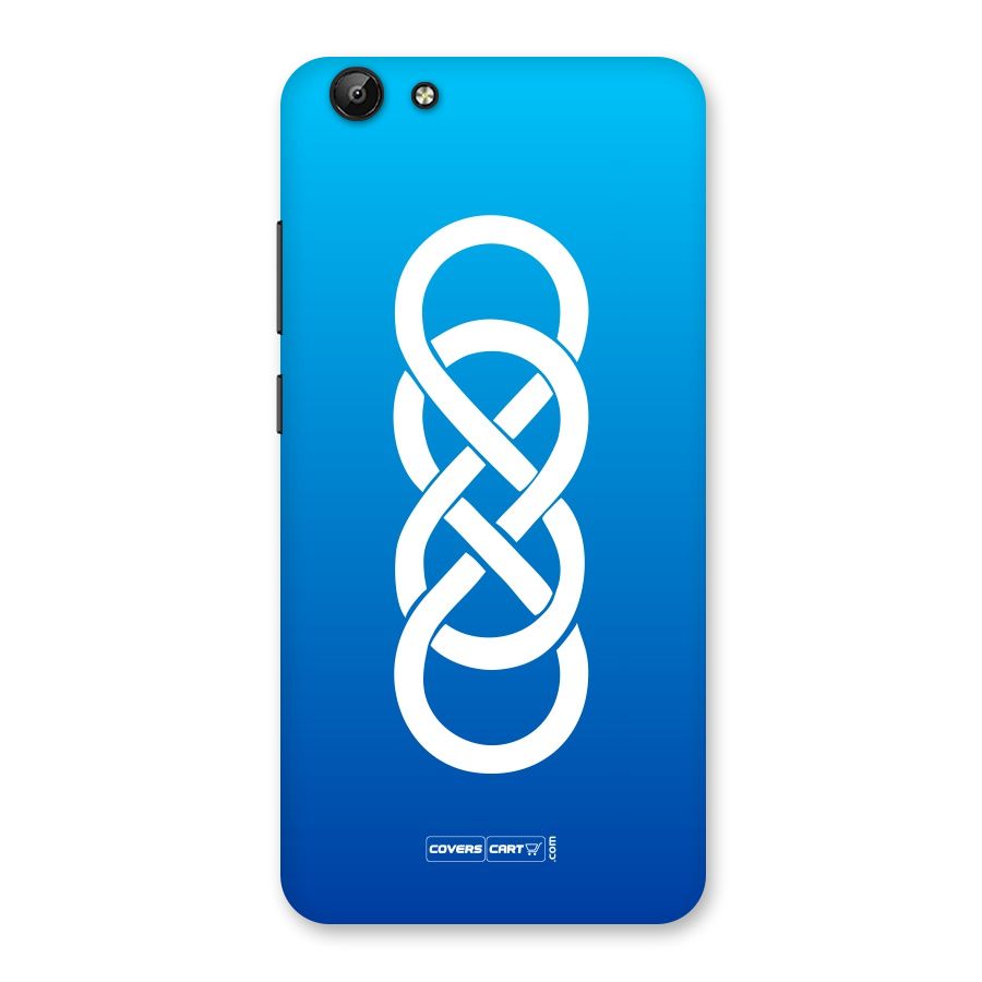 Double Infinity Blue Back Case for Vivo Y69
