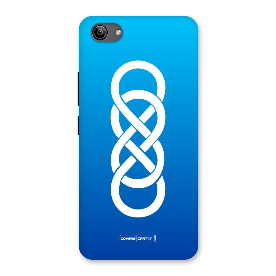 Double Infinity Blue Back Case for Vivo Y81i