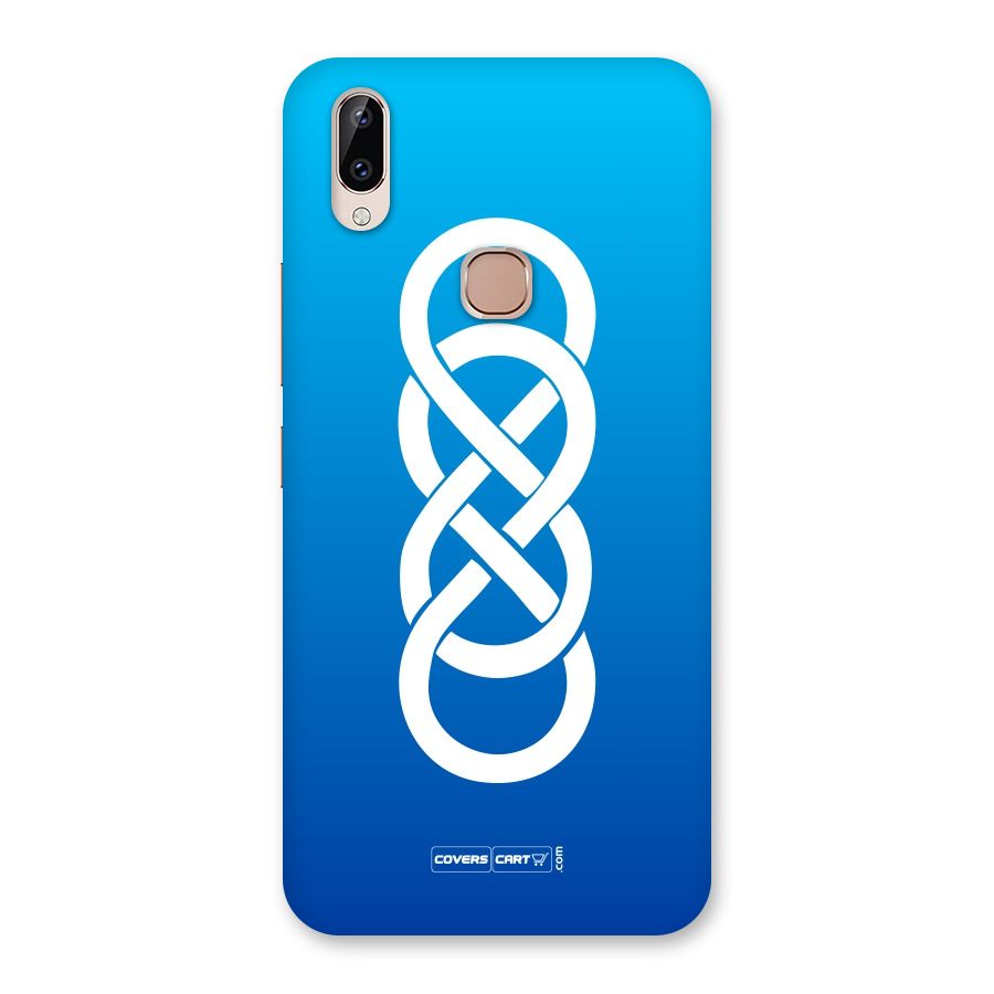 Double Infinity Blue Back Case for Vivo Y83 Pro