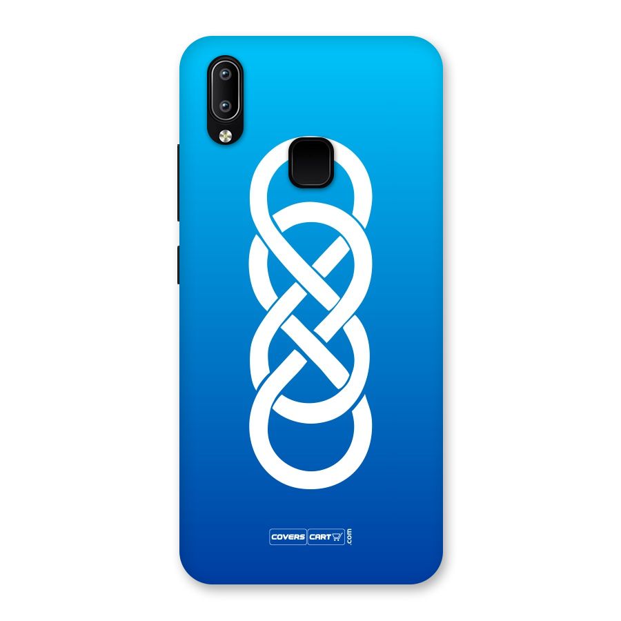 Double Infinity Blue Back Case for Vivo Y93
