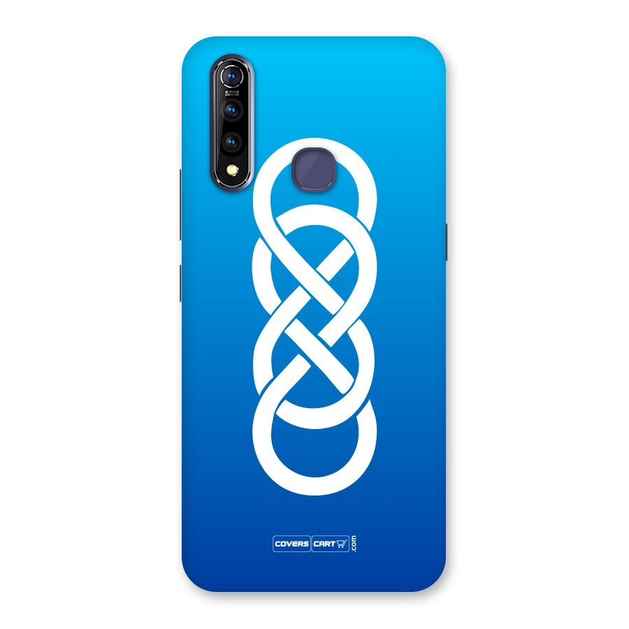 Double Infinity Blue Back Case for Vivo Z1 Pro