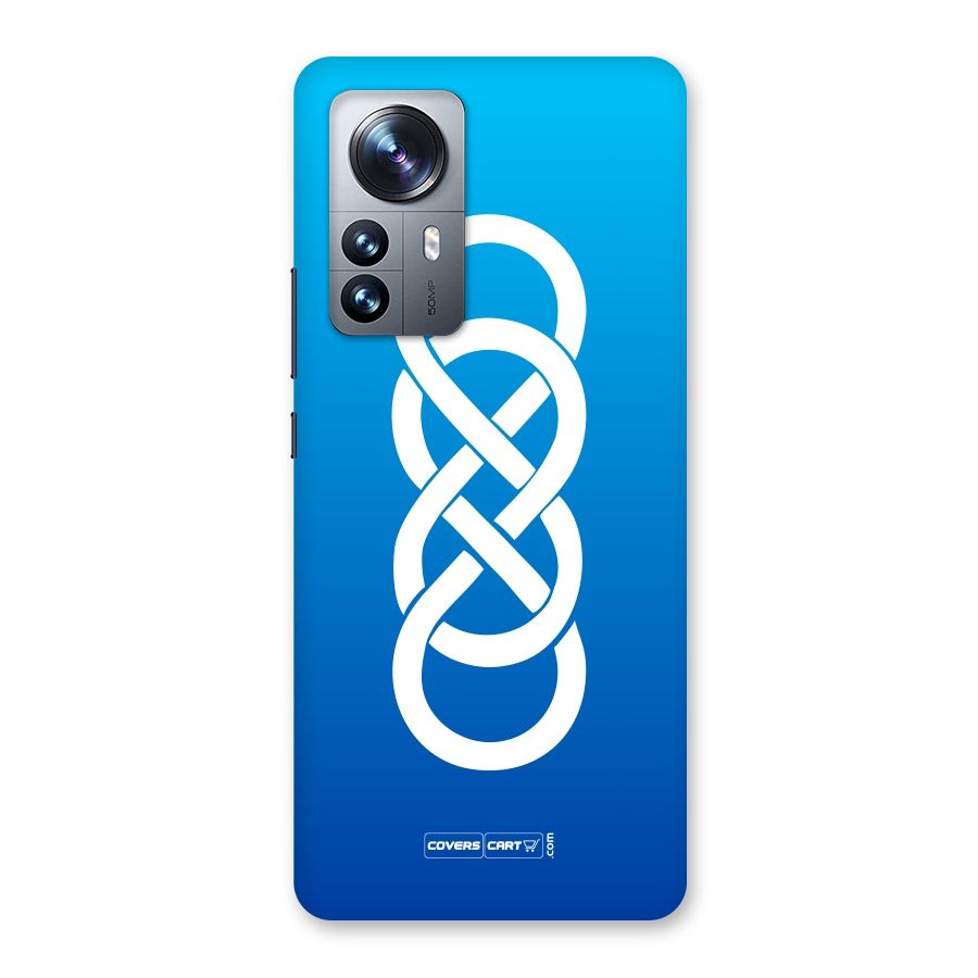 Double Infinity Blue Back Case for Xiaomi 12 Pro