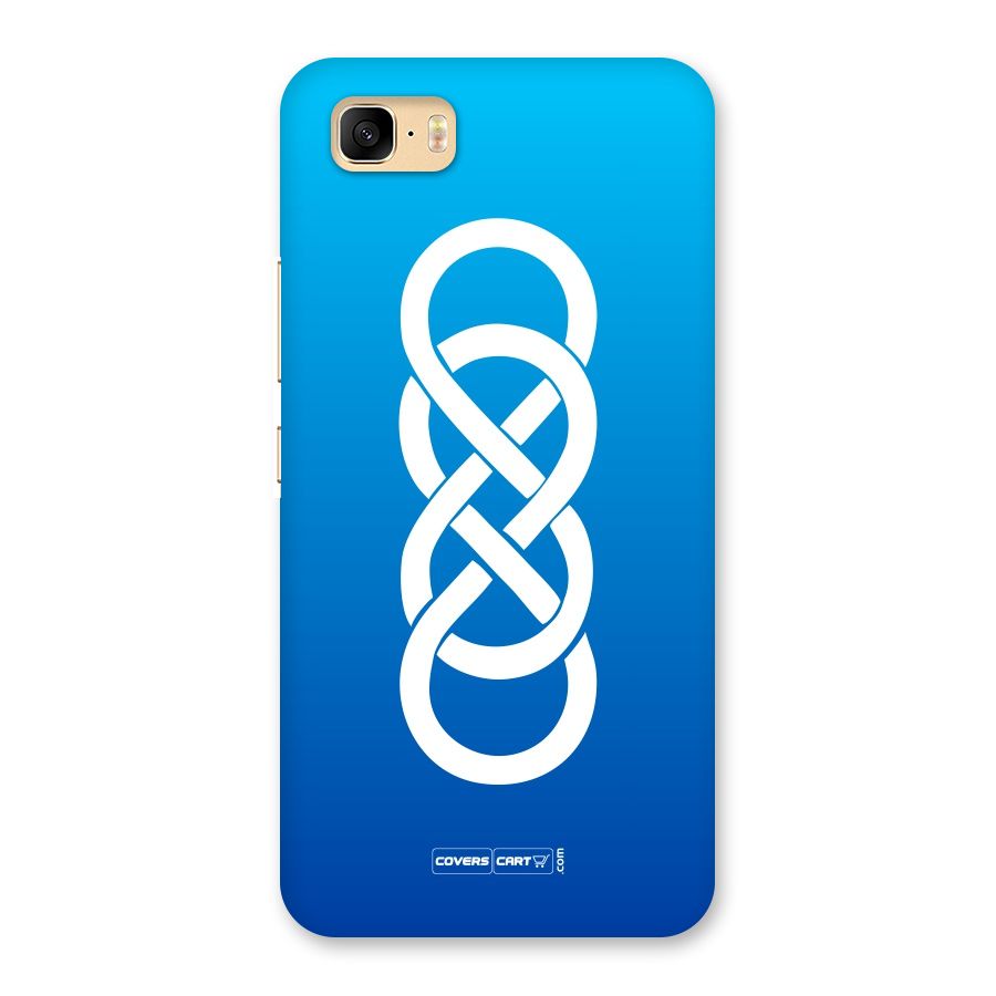 Double Infinity Blue Back Case for Zenfone 3s Max