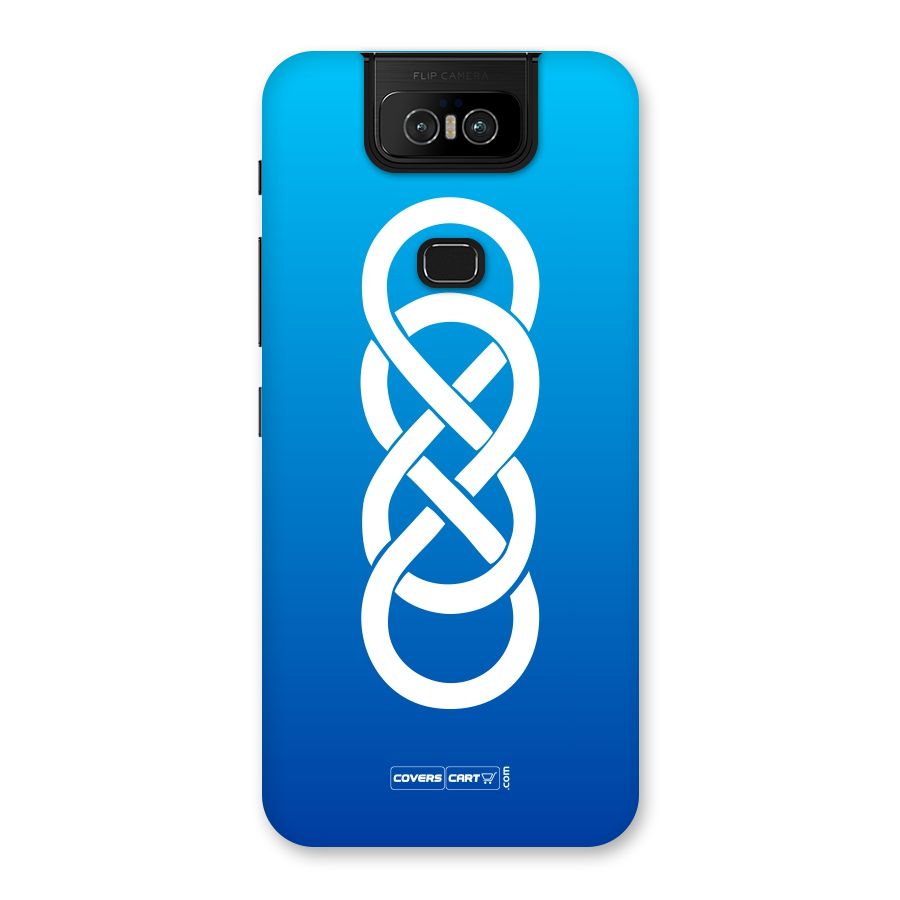 Double Infinity Blue Back Case for Zenfone 6z