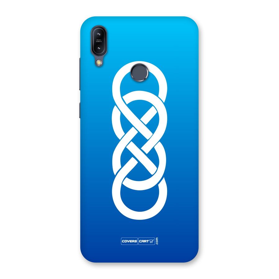 Double Infinity Blue Back Case for Zenfone Max M2
