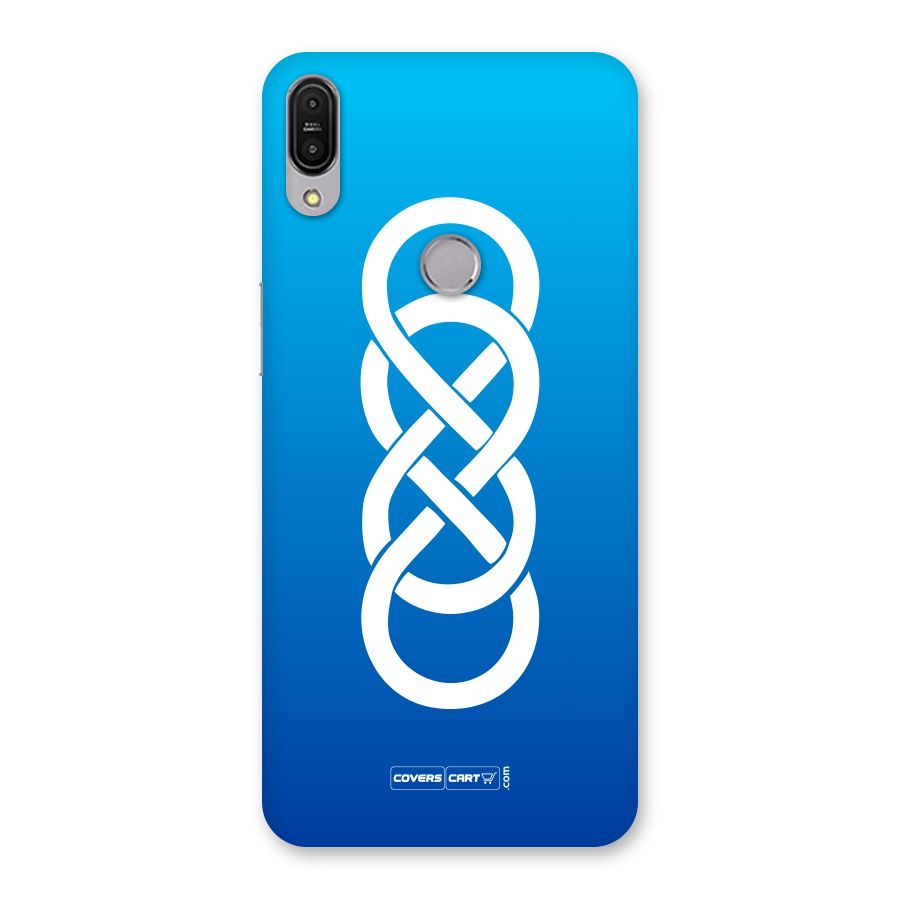 Double Infinity Blue Back Case for Zenfone Max Pro M1