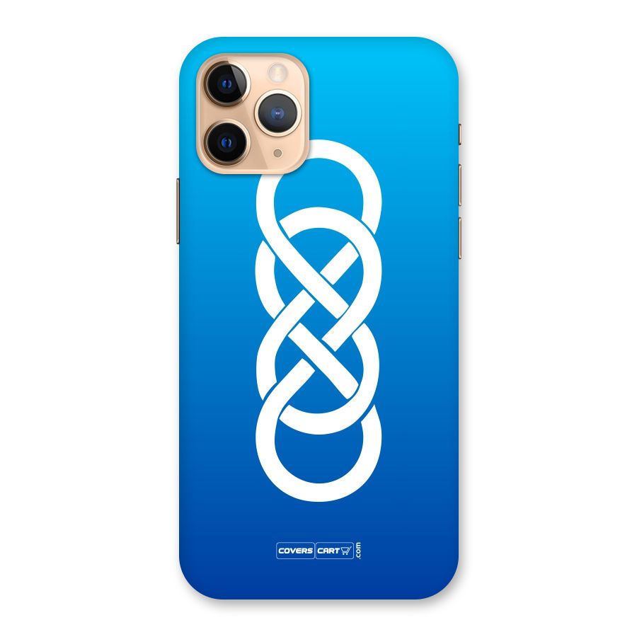 Double Infinity Blue Back Case for iPhone 11 Pro