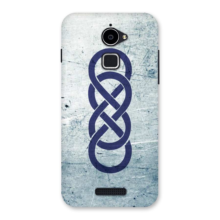 Double Infinity Rough Back Case for Coolpad Note 3 Lite
