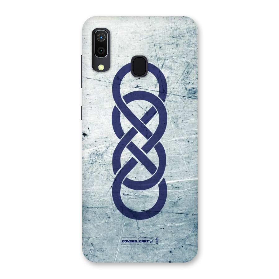 Double Infinity Rough Back Case for Galaxy A20