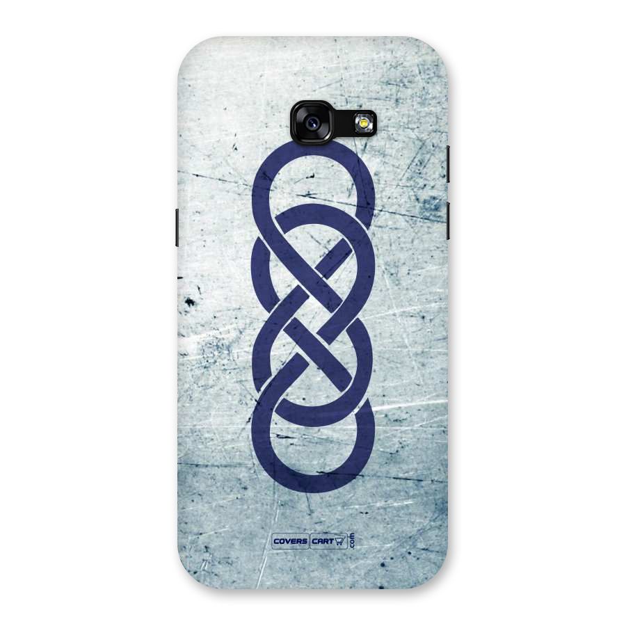 Double Infinity Rough Back Case for Galaxy A5 2017