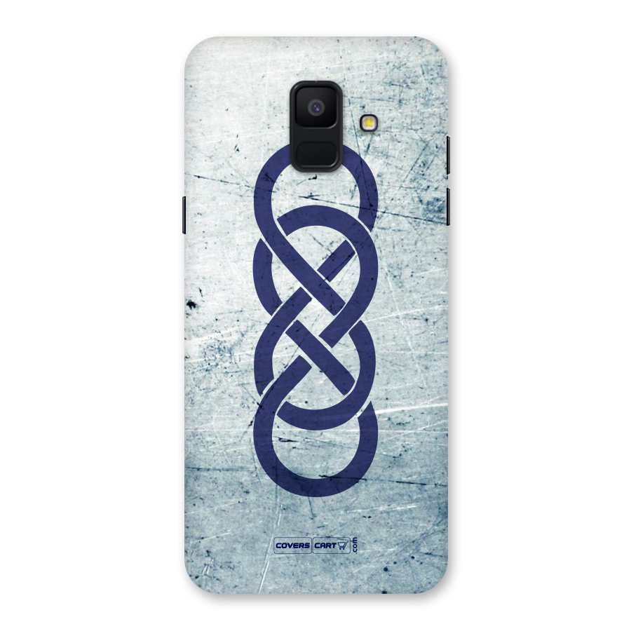 Double Infinity Rough Back Case for Galaxy A6 (2018)
