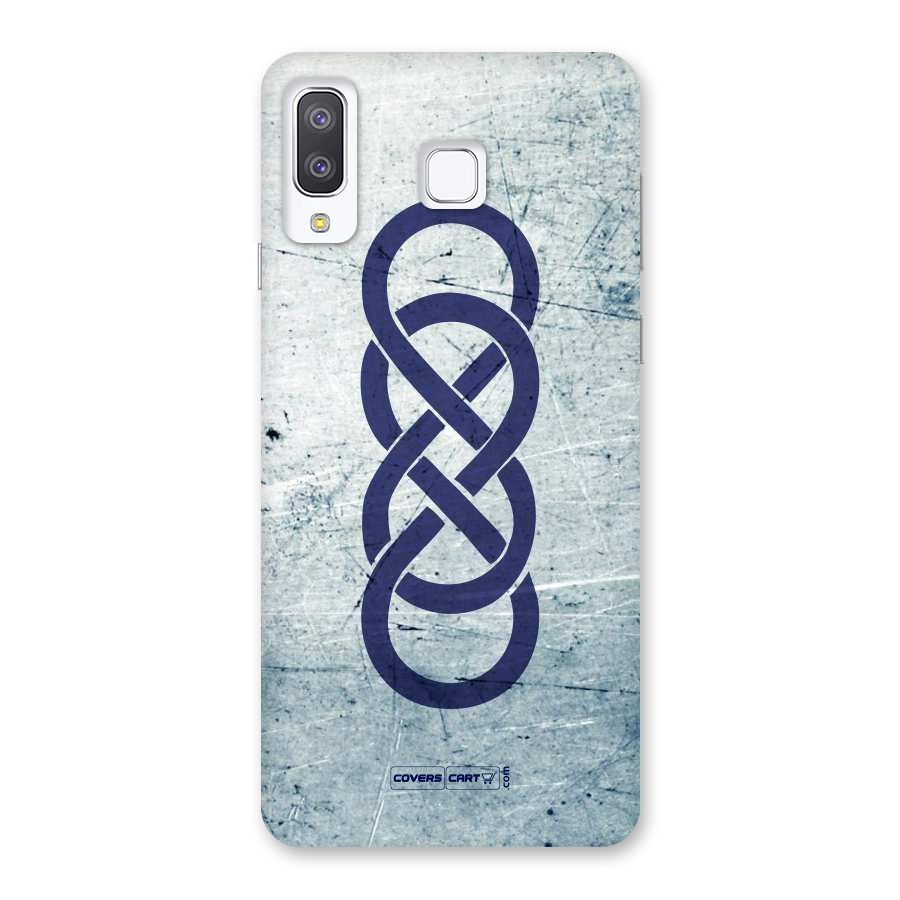 Double Infinity Rough Back Case for Galaxy A8 Star