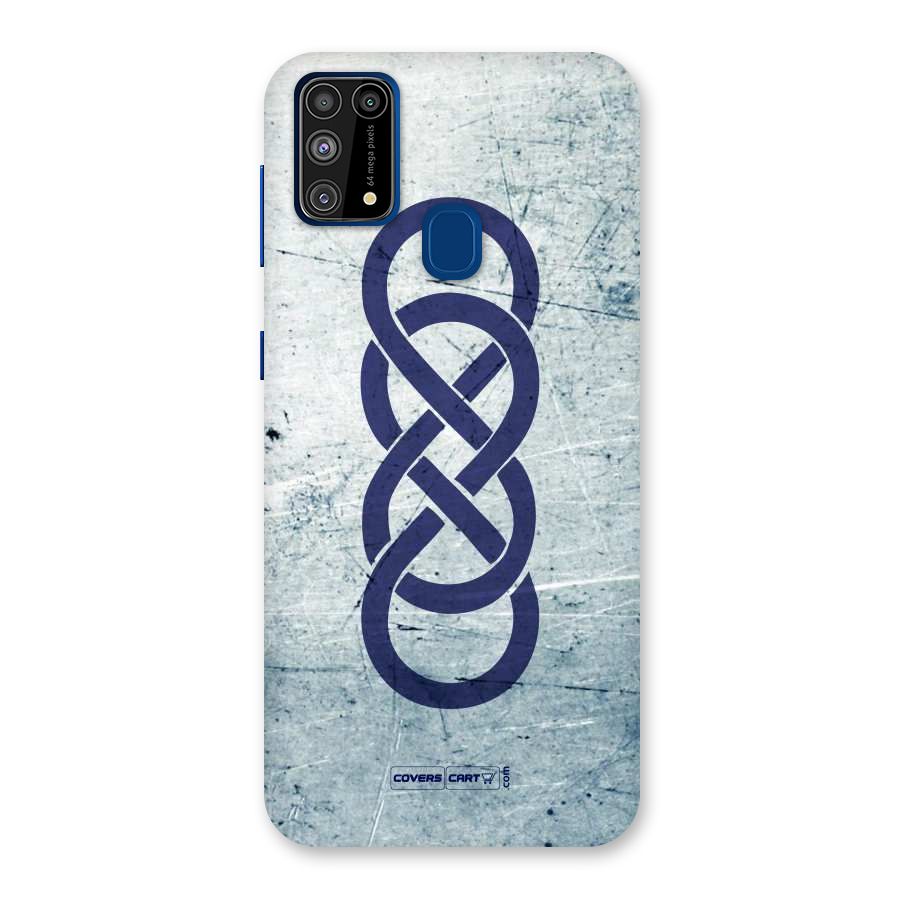 Double Infinity Rough Back Case for Galaxy F41