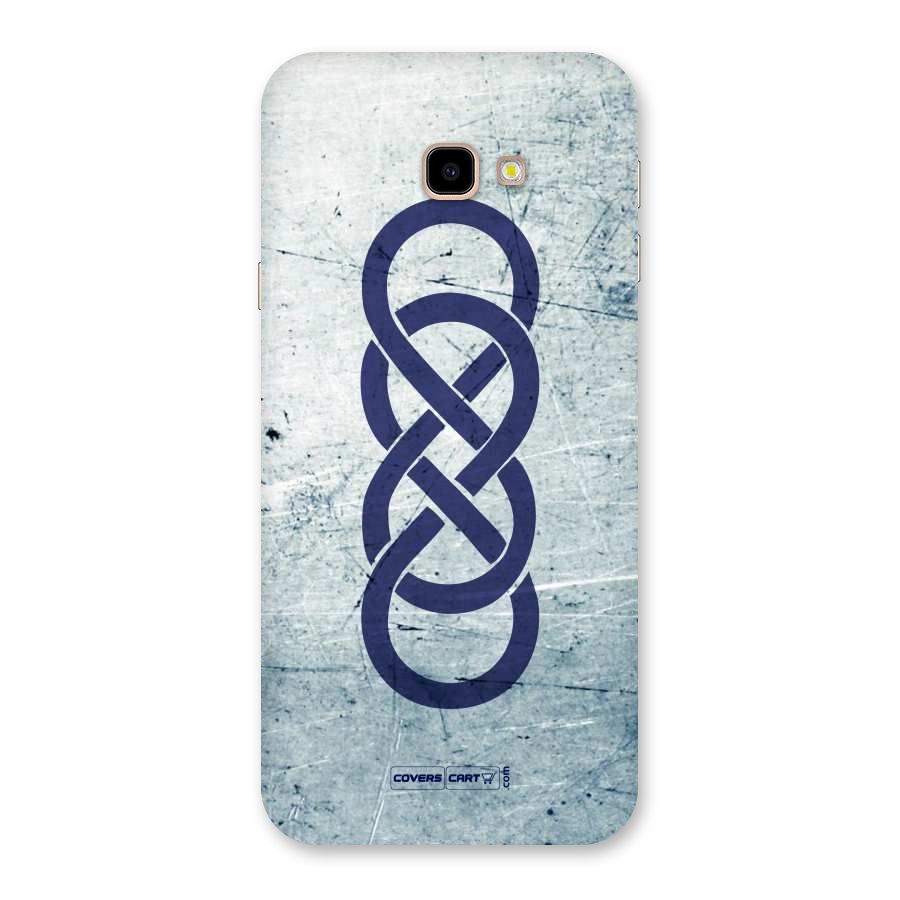 Double Infinity Rough Back Case for Galaxy J4 Plus