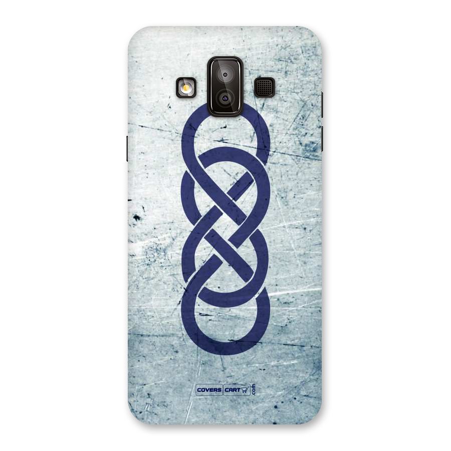 Double Infinity Rough Back Case for Galaxy J7 Duo