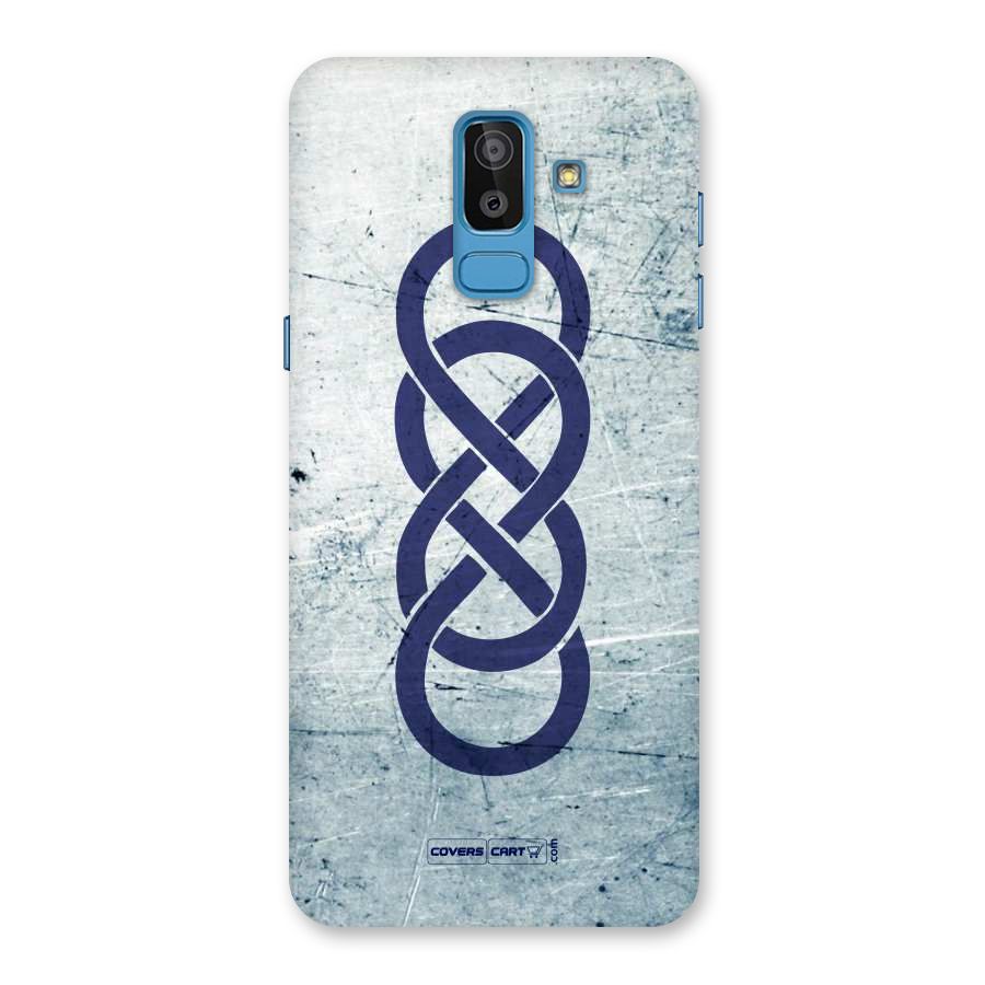 Double Infinity Rough Back Case for Galaxy J8
