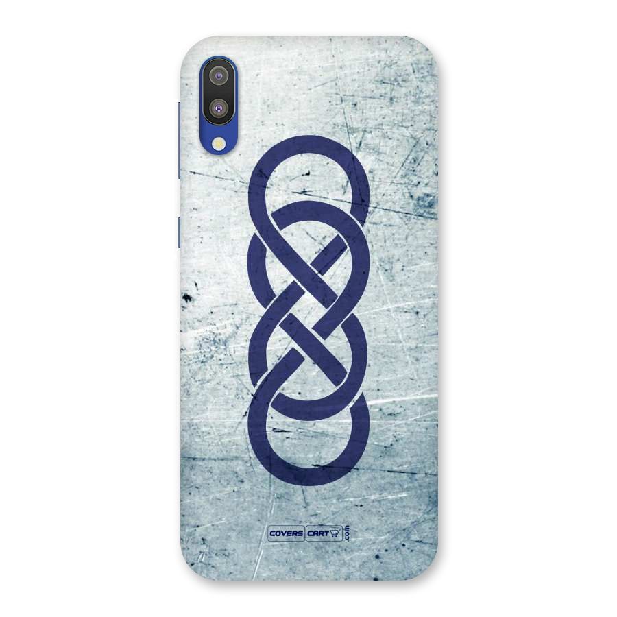 Double Infinity Rough Back Case for Galaxy M10