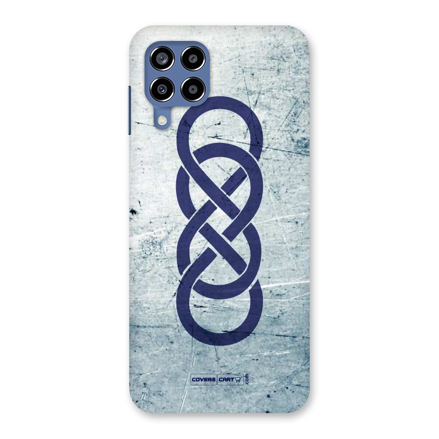 Double Infinity Rough Back Case for Galaxy M53 5G