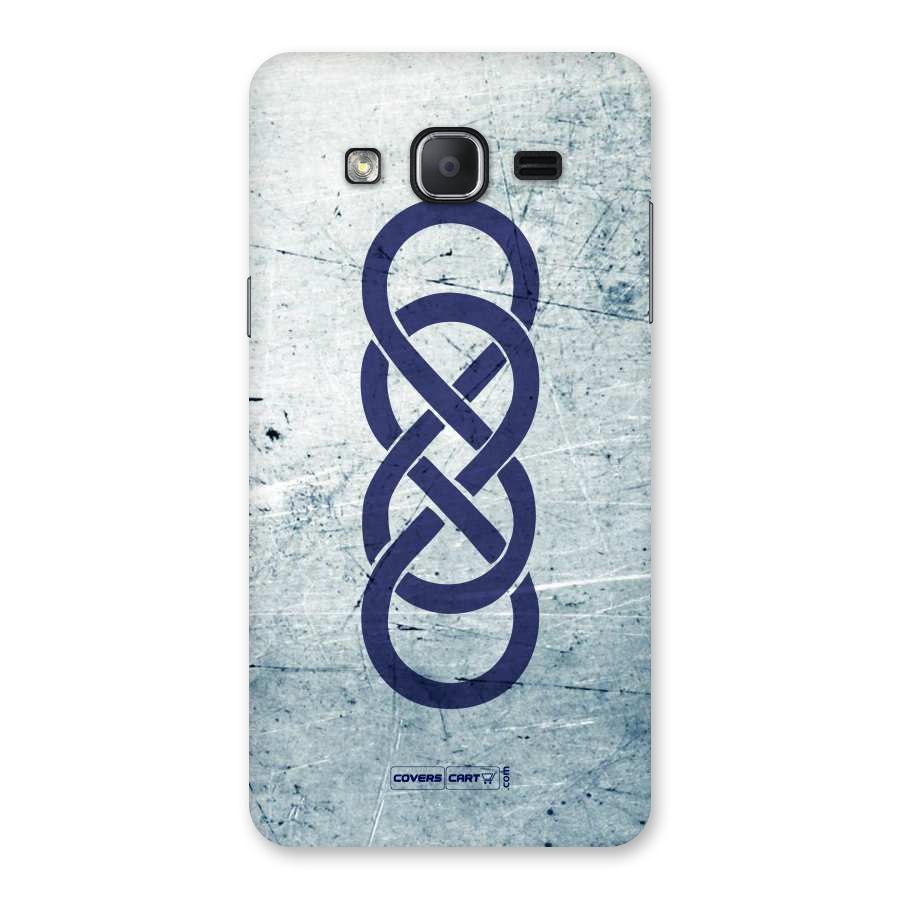 Double Infinity Rough Back Case for Galaxy On7 2015