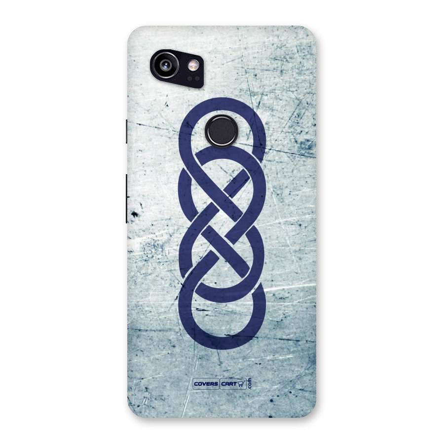 Double Infinity Rough Back Case for Google Pixel 2 XL