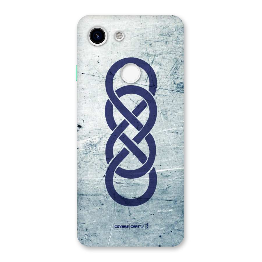 Double Infinity Rough Back Case for Google Pixel 3