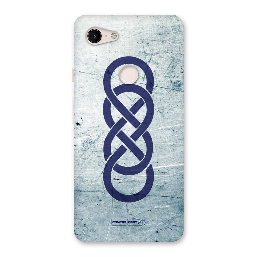 Double Infinity Rough Back Case for Google Pixel 3 XL