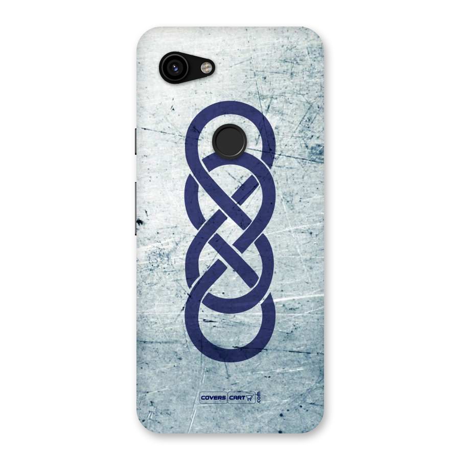 Double Infinity Rough Back Case for Google Pixel 3a