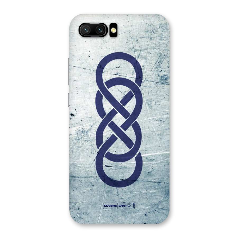 Double Infinity Rough Back Case for Honor 10