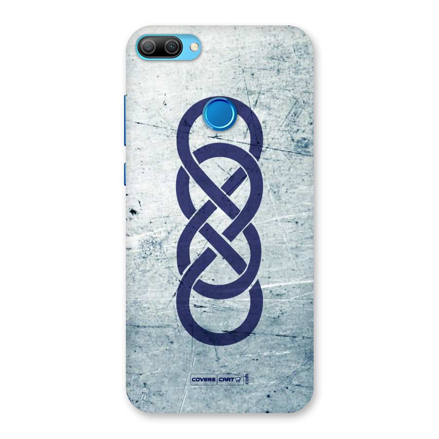 Double Infinity Rough Back Case for Honor 9N